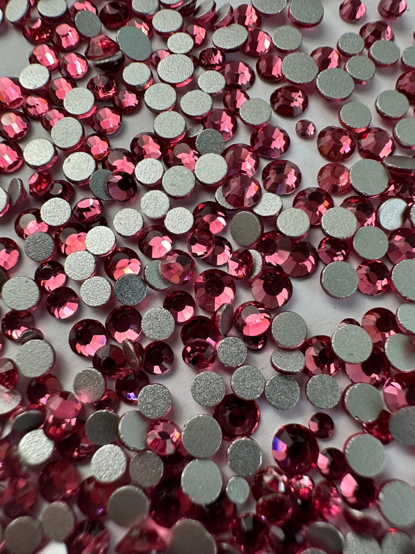 Pink Rhinestones