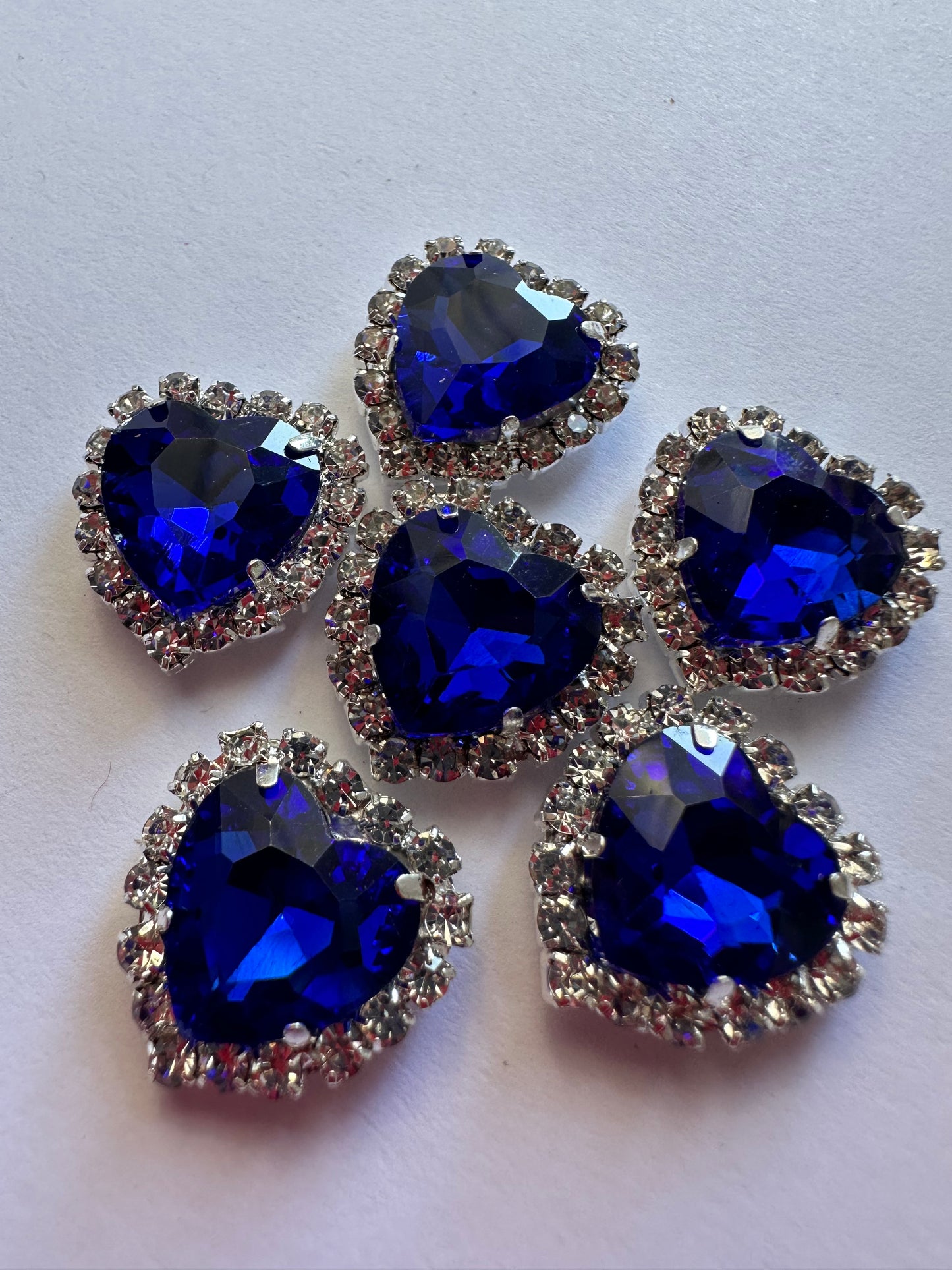 Heart shape crystals