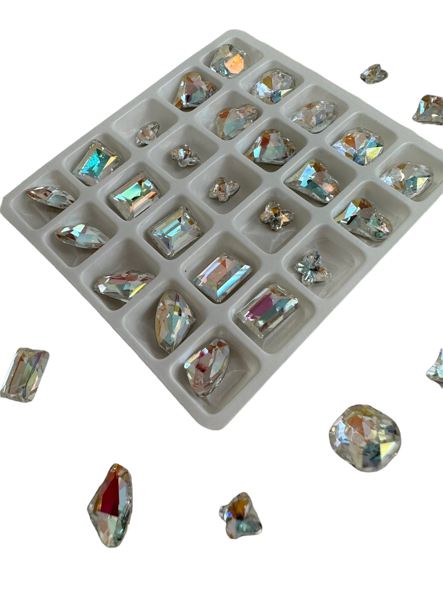 Mix Rainbow Rhinestones