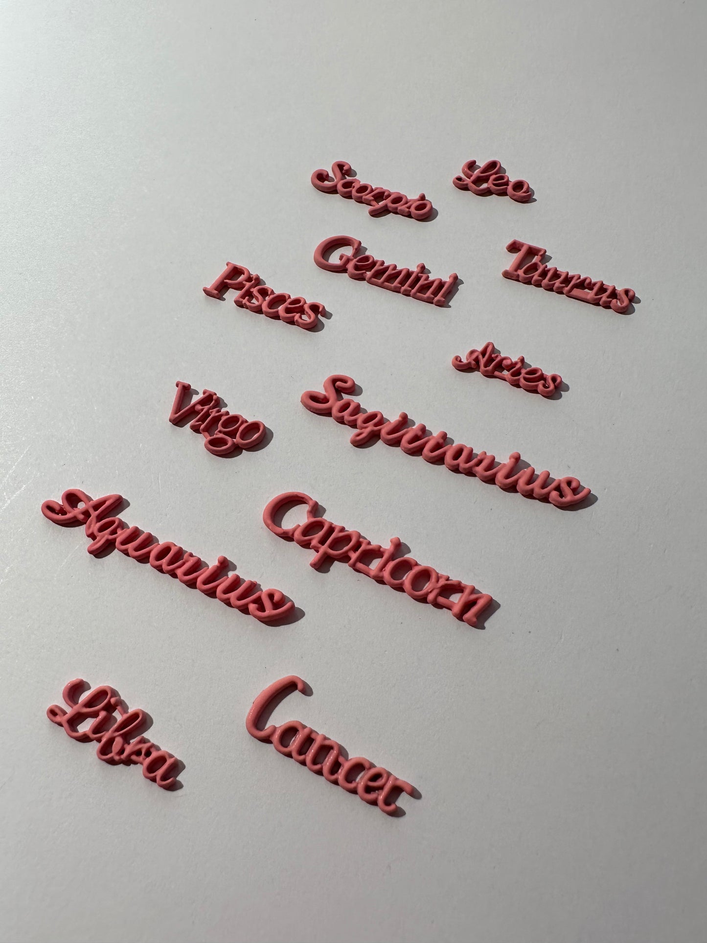 Pink Zodiac Signs
