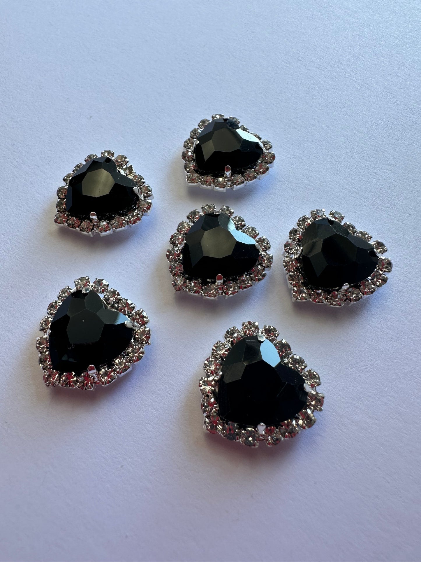 Heart shape crystals