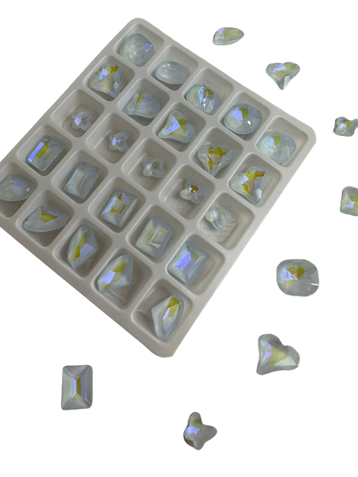 Mix Light Blue Rhinestones