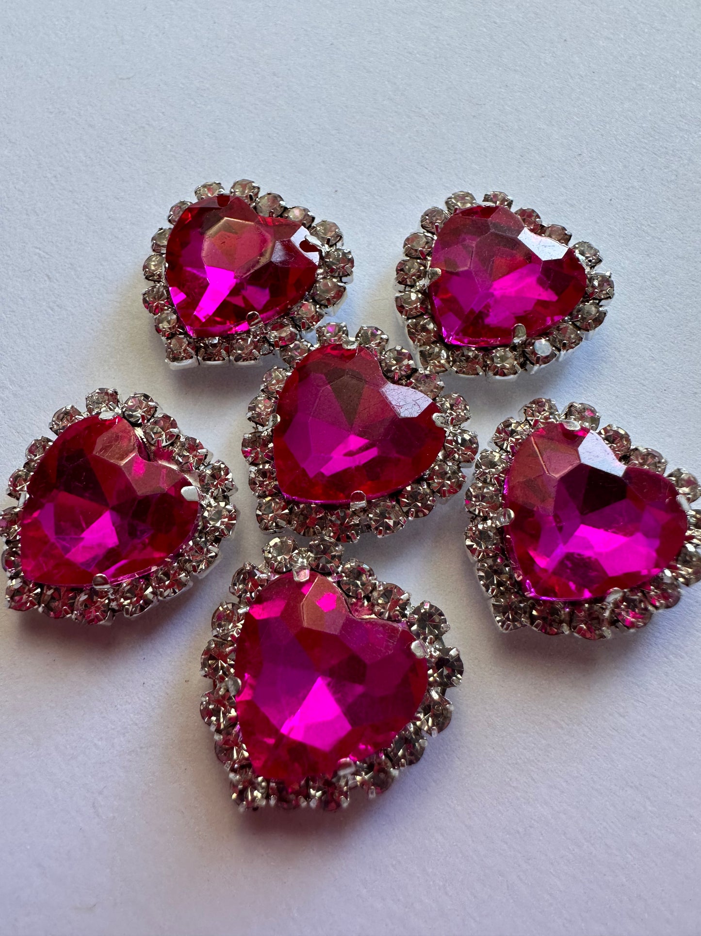 Heart shape crystals