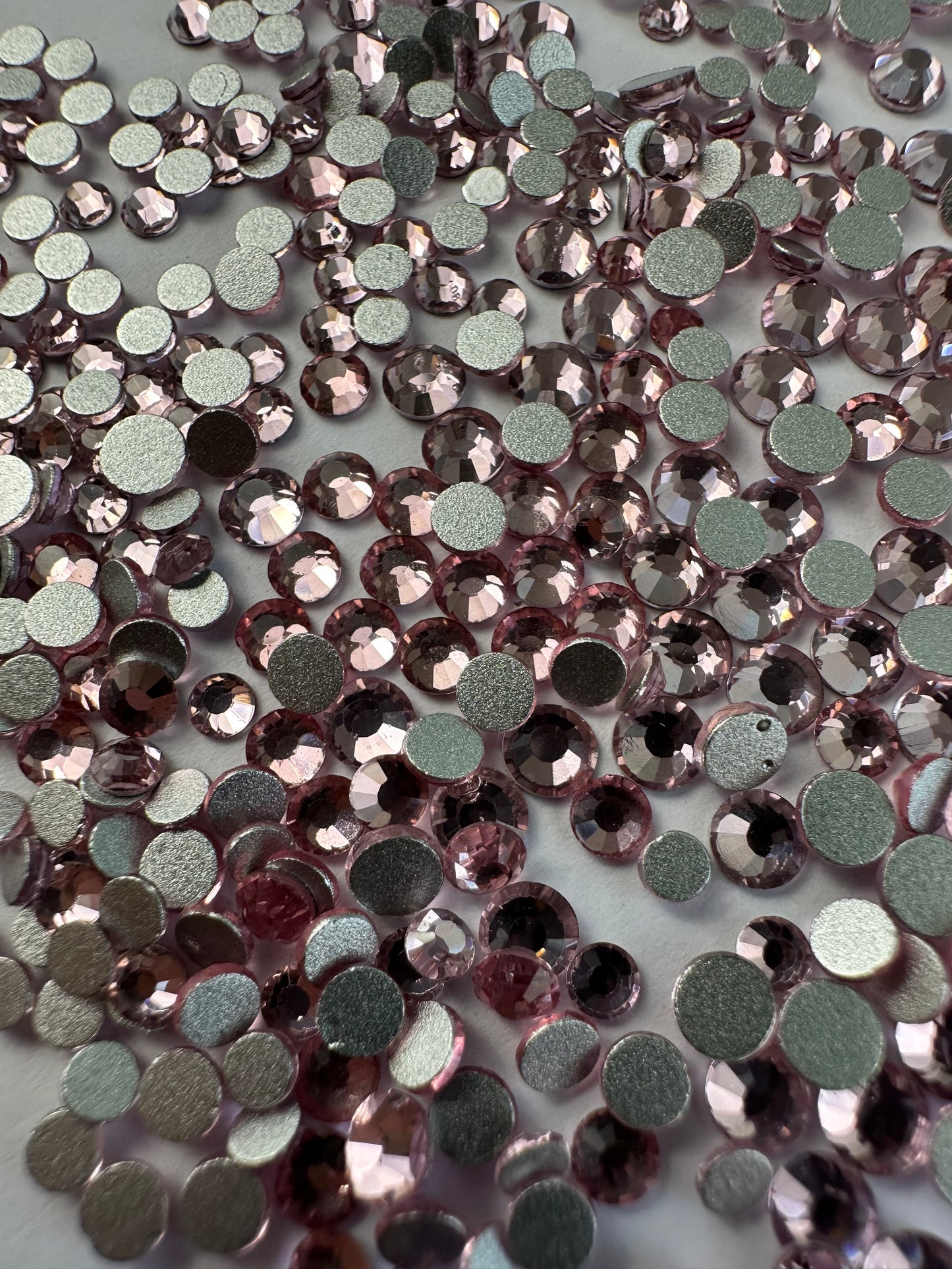 Light Pink Rhinestones