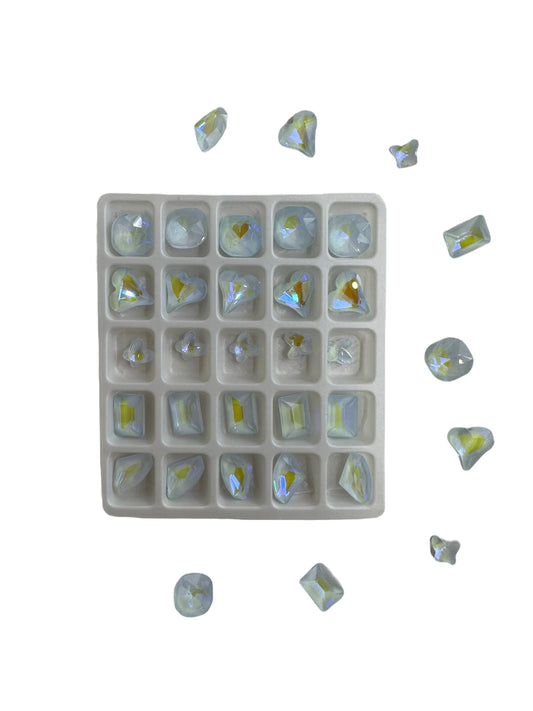 Mix Light Blue Rhinestones