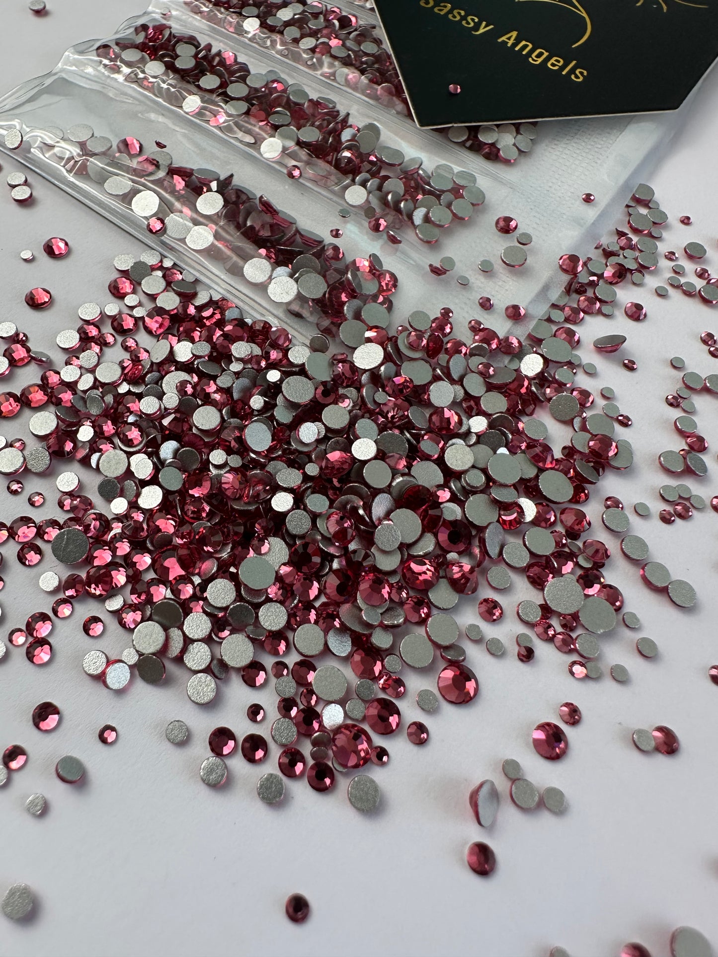 Pink Rhinestones