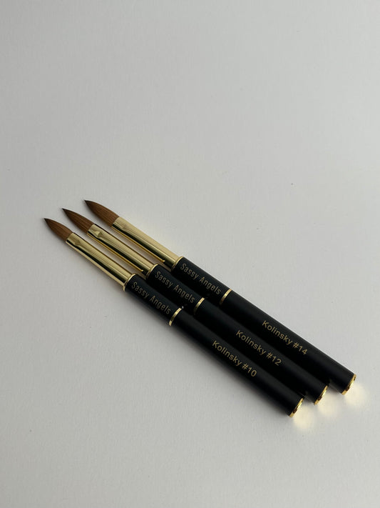 Kolinsky Acrylic Brushes