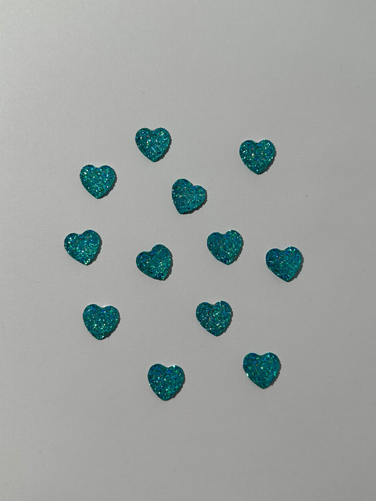 Shiny Blue Hearts