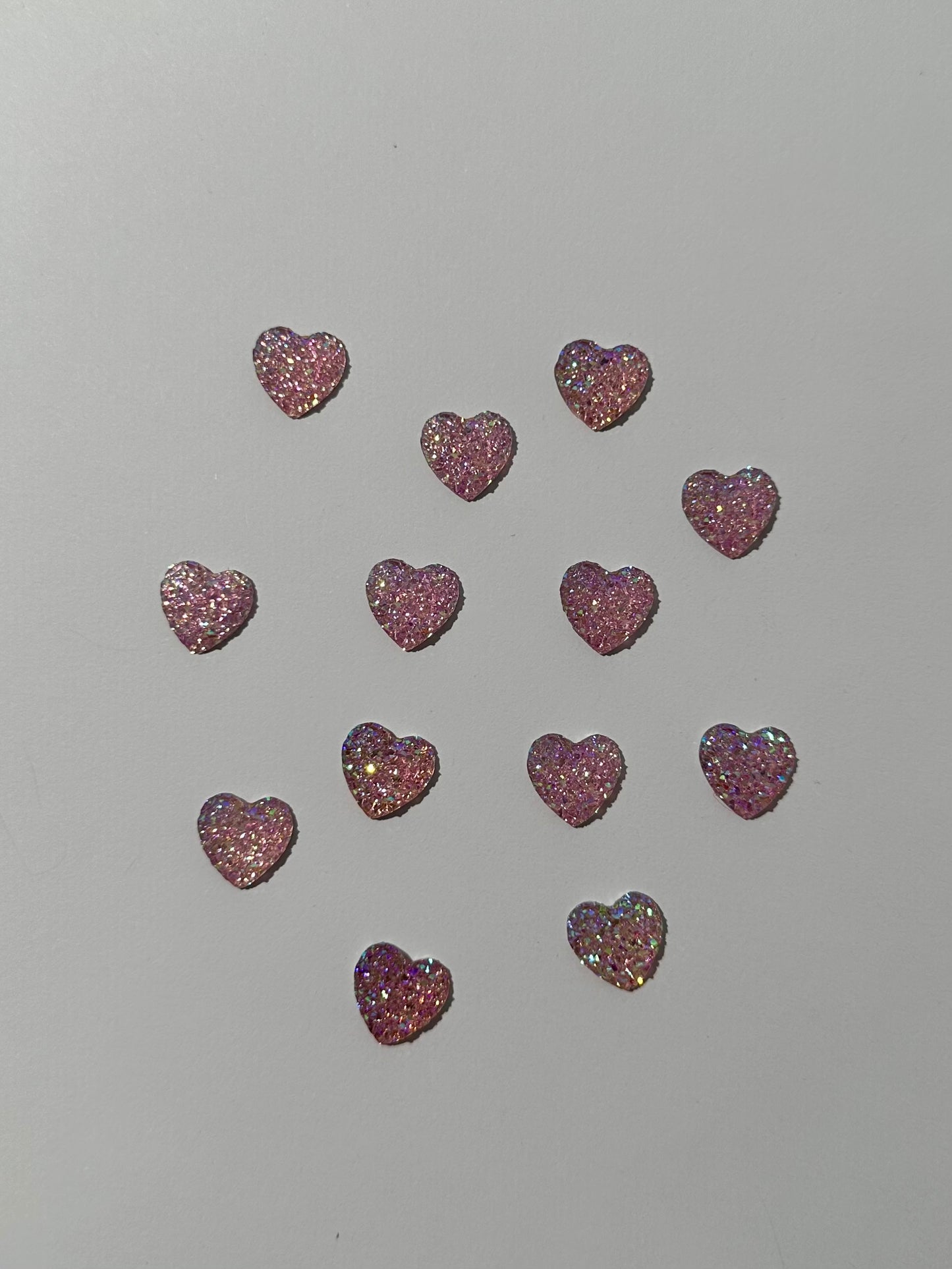 Shiny Pink Hearts